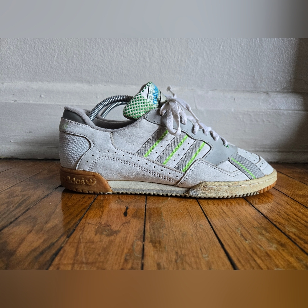 Vtg 1989 Adidas 8.5US/8.5UK Court Trainer Tennis Sneaker Shoe
